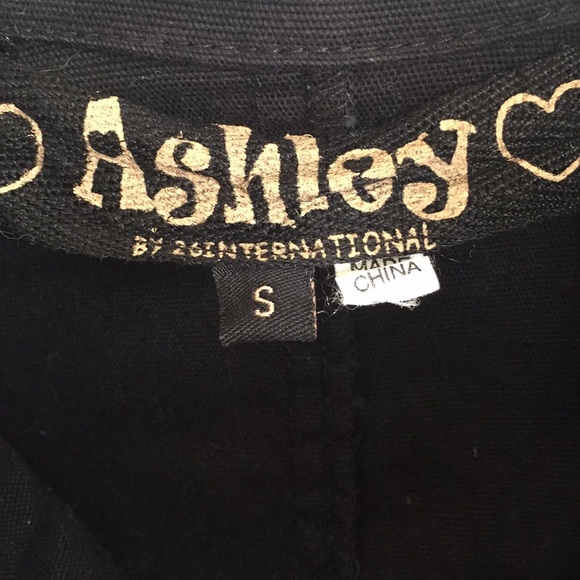 Black Military-Style Jacket - Picture 6 of 6